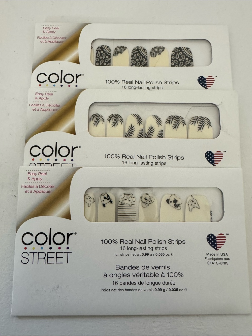 Color Street trio